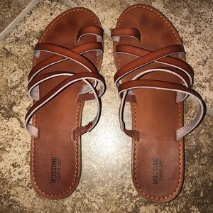 Massimo Supply Co. for Target strapy slide sandals